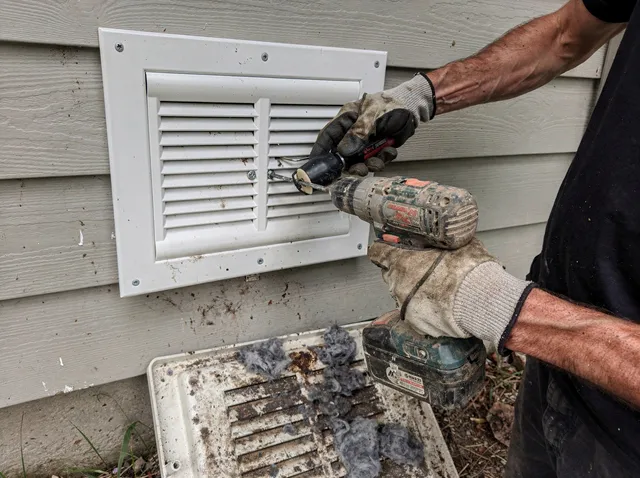 Dryer Vent Cover Replacement in Signal Hill