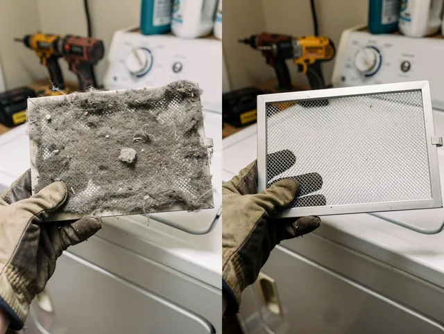 Professional lint trap cleaning by Signal Hill Dryer Vent Cleaning in Signal Hill
