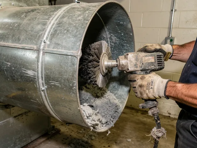 Industrial-grade dryer vent cleaning by Signal Hill Dryer Vent Cleaning in Signal Hill